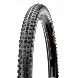 Maxxis Crossmark II MTB tire with dual compound, EXO protection, and tubeless readiness, shown mounted on a mountain bike wheel.
