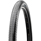 Maxxis DTH 26x2.30 MTB tire with tanwall, dual compound, 60 TPI, wire bead, and EXO protection for mountain biking.