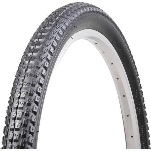Nutrak Chaos cross country MTB tyre with rugged tread suitable for dry, hard-packed trails, designed for durability and performance.