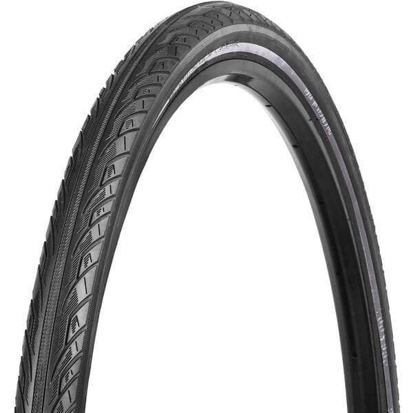 nutrak tyre zilent with puncture belt and reflective stripe tyre p136836