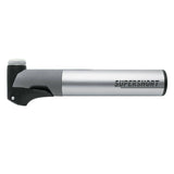 SKS Supershort Mini Bike Pump with reversible valve head, compact and portable cycling accessories for inflating tires.