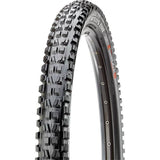 Maxxis Minion DHF mountain bike tyre with tubeless ready design and DoubleDown casing for durability and grip on rugged trails