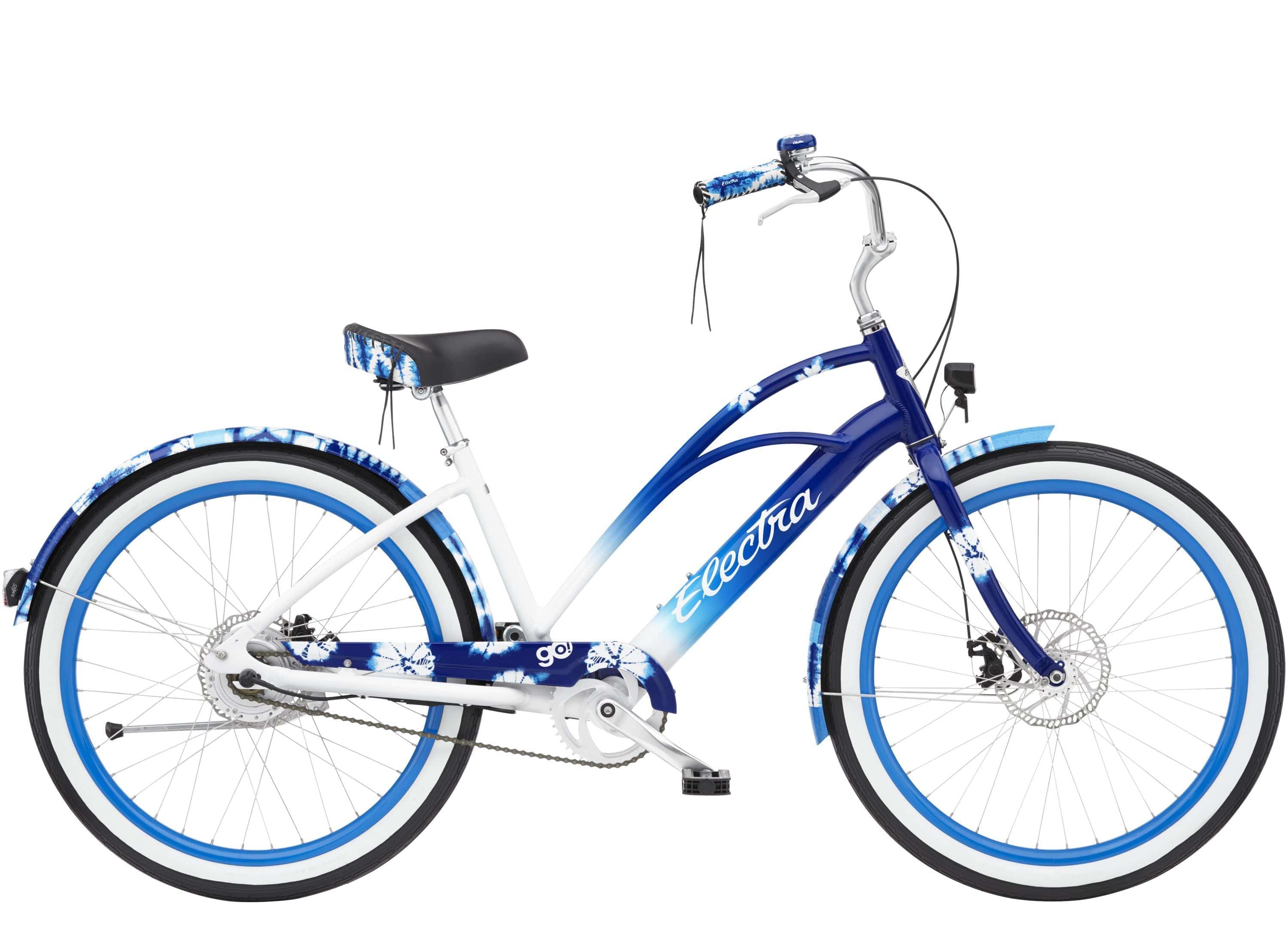 Electra Shibori Cruiser Go! e-Hybrid Bike | Swinnerton Cycles