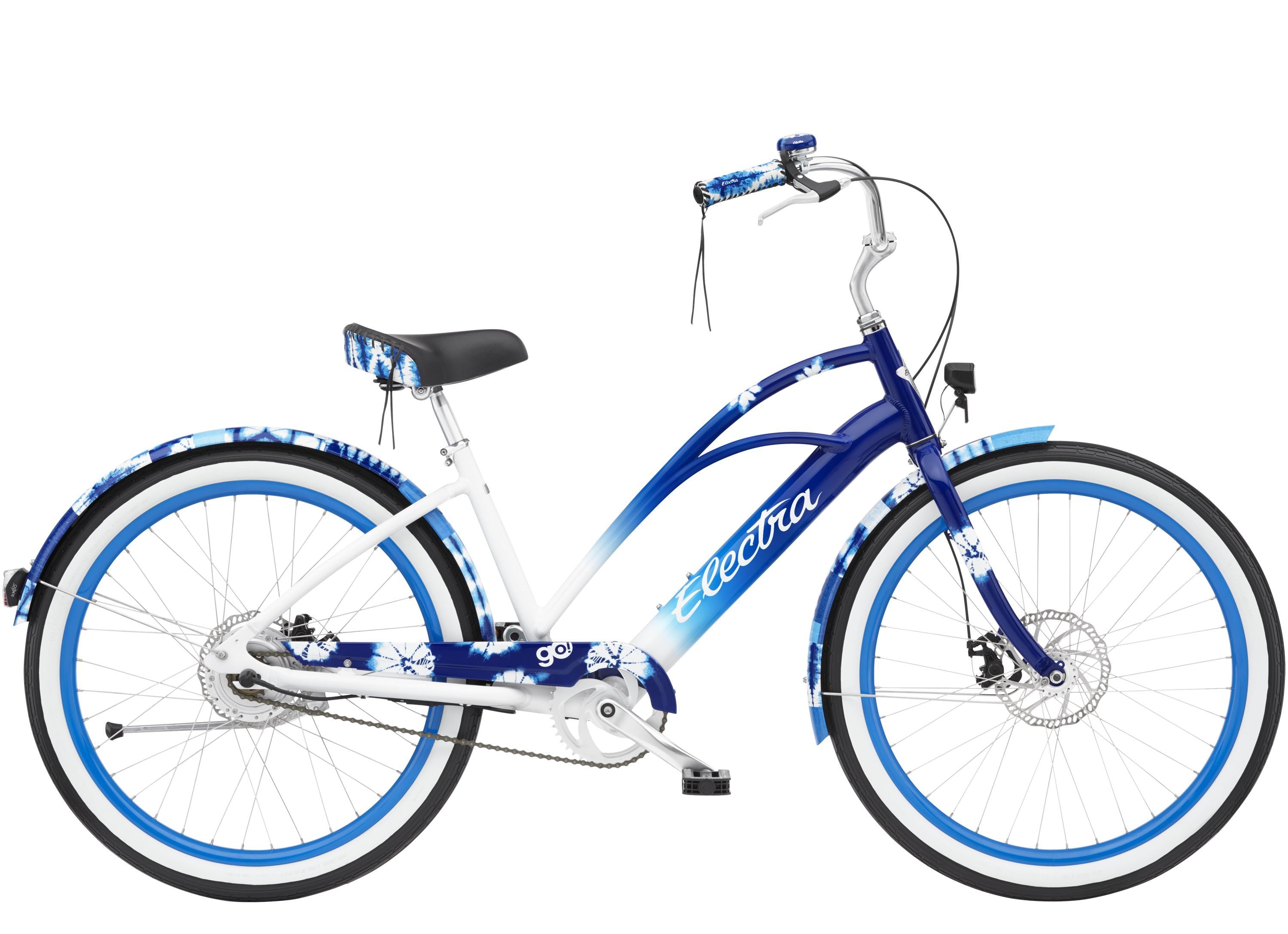 Electra Shibori Cruiser Go! e-Hybrid Bike | Swinnerton Cycles