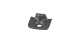 Black Trek Road Integrated Steerer Stop for bike steering components, mounted on a road bike fork.