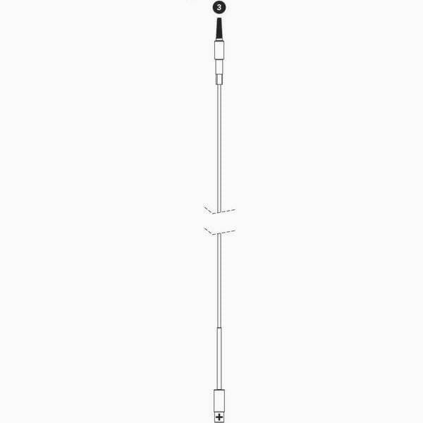 Park Tool 346.2 IR-1.3 replacement gear and brake cable with barbed adapter for bicycle workshop repairs.