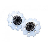 Enduro Bearings XD-15 ceramic jockey wheels for SRAM XX1 drivetrain, high precision components for smooth shifting.
