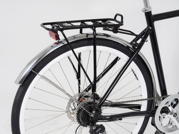 M Part Racks - City AVS Adjustable Rear Disc Pannier Rack black | Swinnerton Cycles