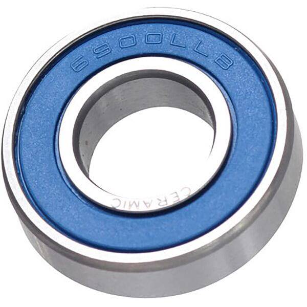 M Part ceramic bearing 6900 LLB for bicycle hubs and wheels, showing sleek black and silver components in close-up view.