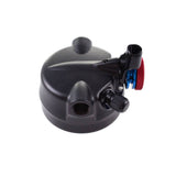 Fox Shock Float DPS remote uptrunnion LV eyelet assembly for 2018 mountain bike suspension components, shown in close-up detail.
