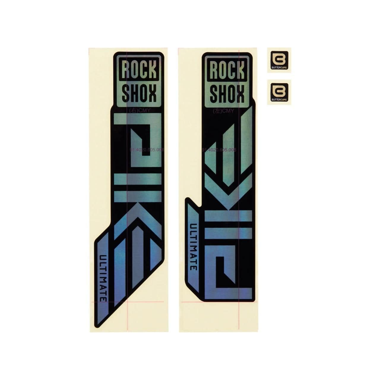 Sram Spare Fork Decal Kit Pike Ultimate 27/29 (2023+) Spares & Accesories | Swinnerton Cycles