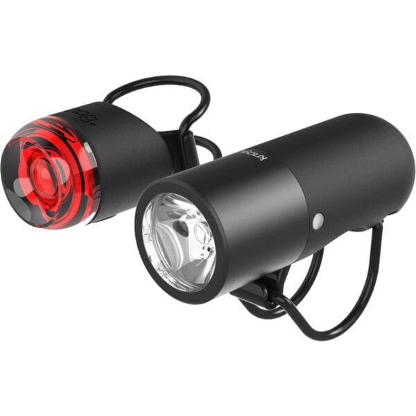 Knog Light Sets - Plugger Front Twinpack (with Plug Rear) | Swinnerton Cycles