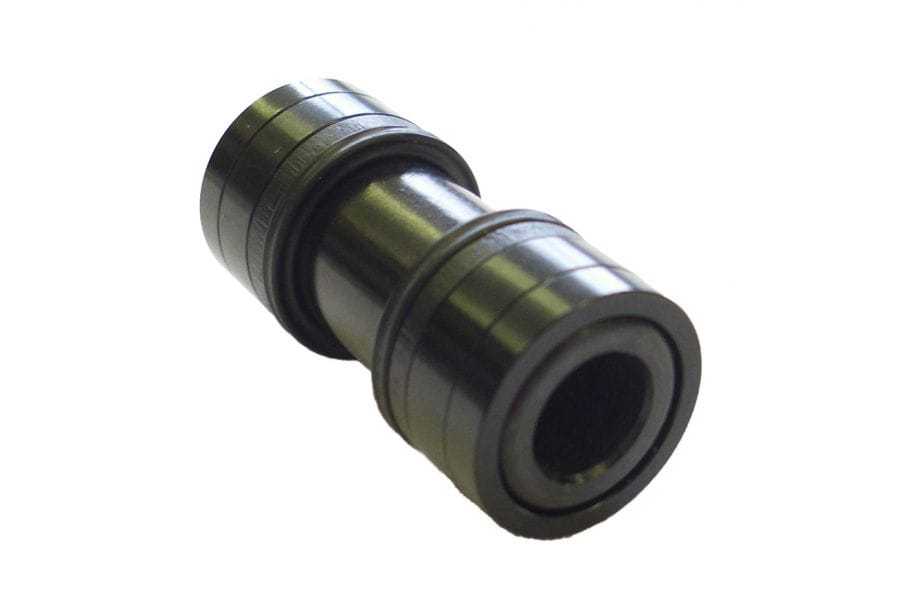 Cane Creek Double Barrel rear shock mounting hardware and spare accessories for mountain bike suspension components.