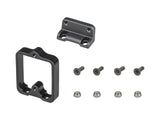 Black Trek Powerfly 2019 battery mount baseplates, secure replacement components for e-bike battery installation.