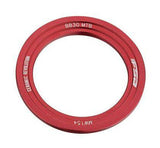 FSA BB30 left side bearing cover in red, designed as a bike bottom bracket protector for FSA components.