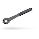 PRO Cassette Wrench for 10T and 11T cassettes with 3-pin secure grip, used in bike workshop settings.