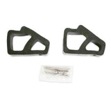 Burley elastomer suspension replacement kit with hardware for 2008-2012 trailers, showing suspension components and hardware on a white background.