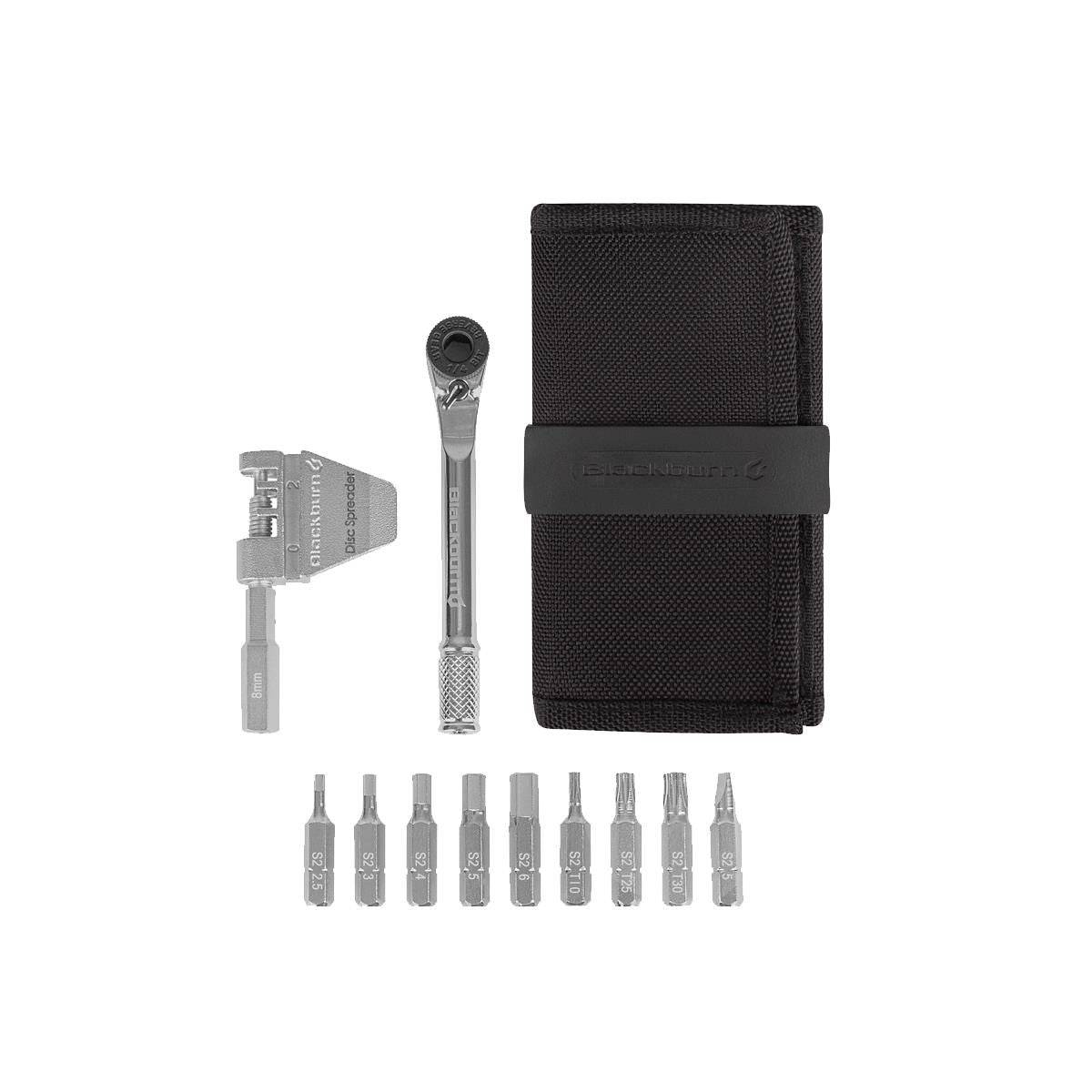 Blackburn Big Switch Ratchet Multi-Tool with chainbreaker and bike repair tools, suitable for workshop bike maintenance and repairs.