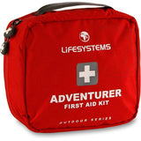 Lifesystems Adventure First Aid Kit with waterproof zip closure and QuickFind system, compact accessories for outdoor emergencies
