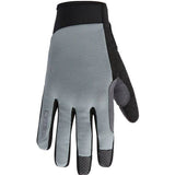 Madison Freewheel Trail Gloves for cycling, unisex design with grip and durability, showing padded palms and adjustable wrist straps.