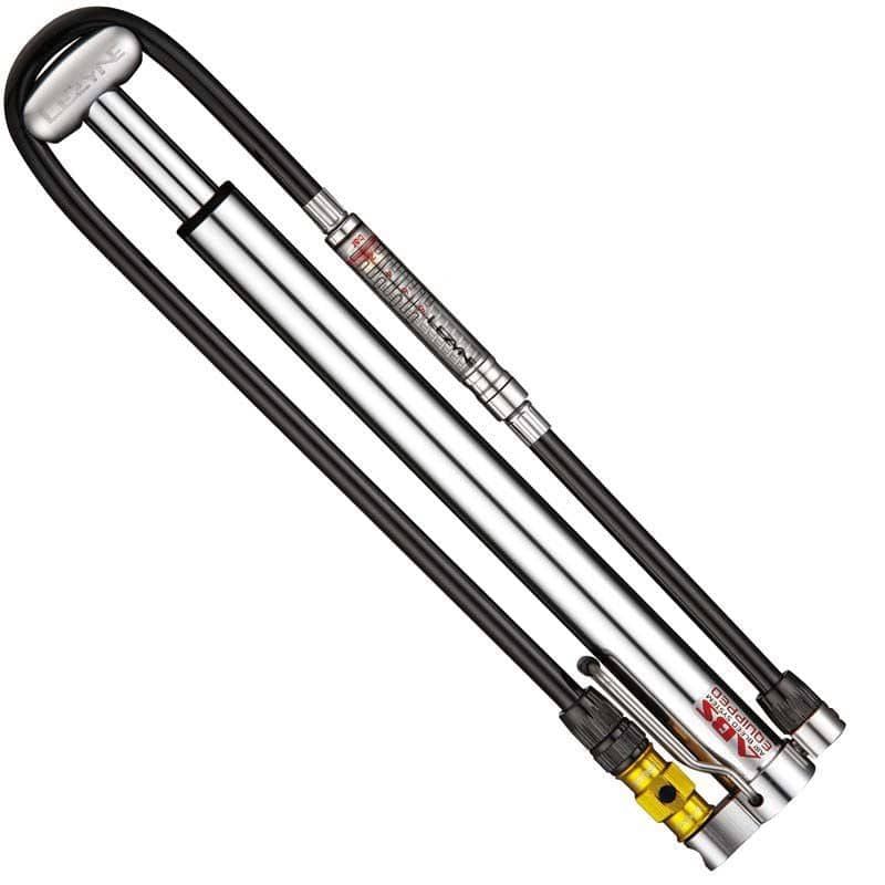 Lezyne Micro Floor Drive HP Gauge V2 ABS portable high-pressure bike pump with accurate pressure gauge and durable design.