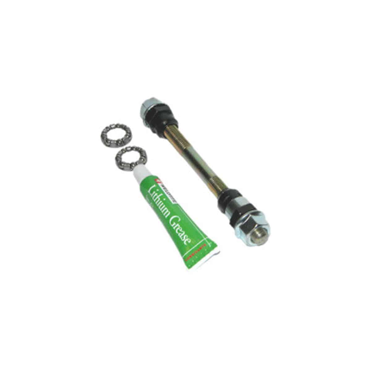 Weldtite 9mm Front Axle w/ Bearings/Grease: | Swinnerton Cycles