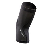 Race Face Charge Stealth 2020 elbow guard with abrasion-resistant padding for protective cycling gear.