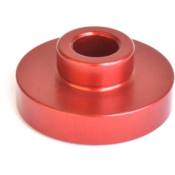 Wheels Manufacturing 6003 open bore adapter for WMFG large bearing press, workshop tool component, metal and plastic construction