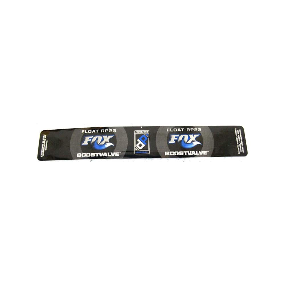 Fox Float RP23 Shock Boost Valve Decal 2010 5.5 / 6.0 | Swinnerton Cycles