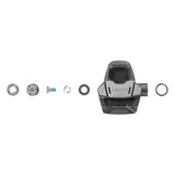 LOOK Spare Blade Power Body left for Keo Blade Power pedals, shown with included tool kit for easy replacement.