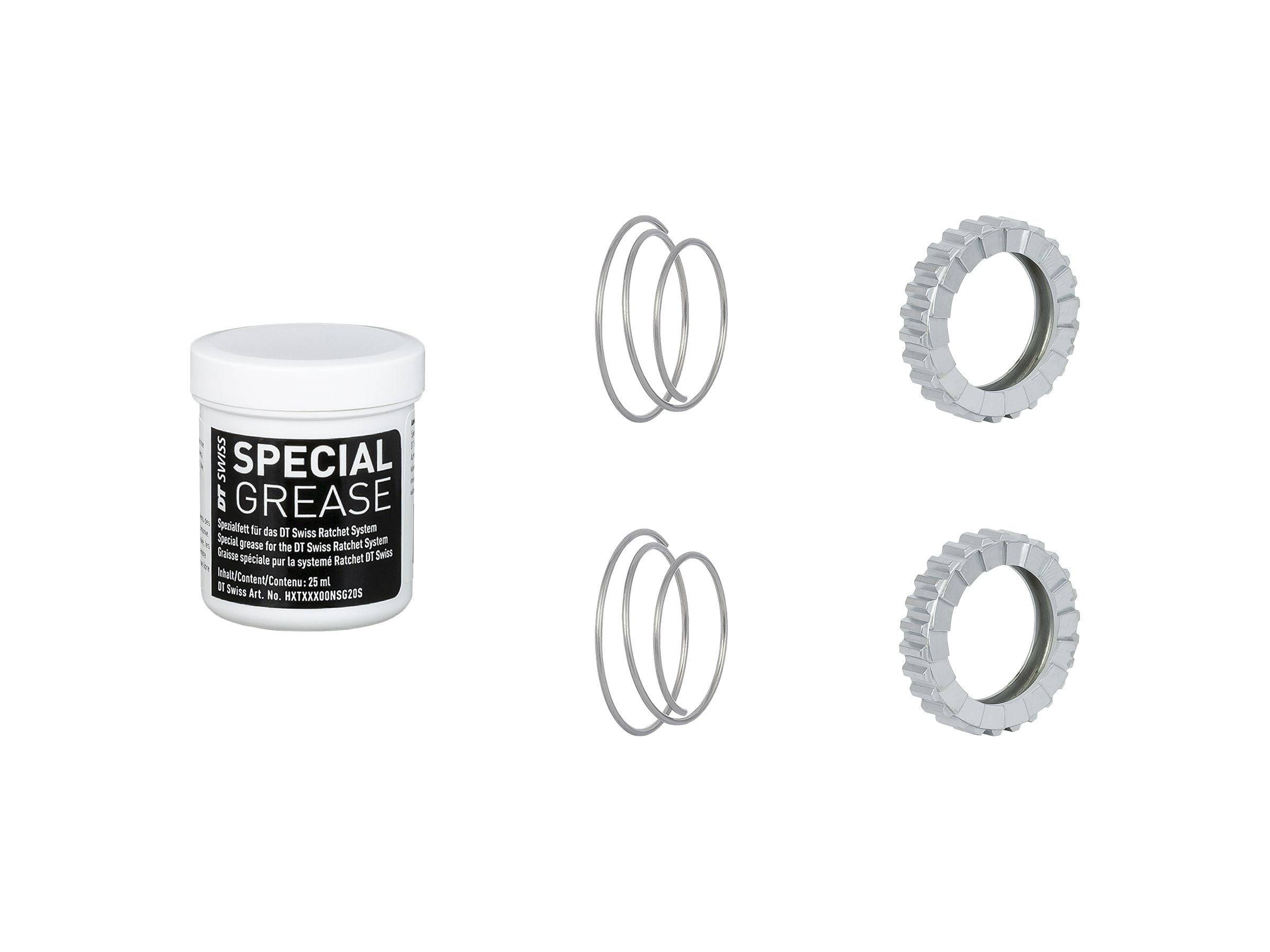 Bontrager DT Swiss 18 Tooth Superlight Star Ratchet Kit for Silver Rear Hub, compatible with 130-148mm OLD, bike components