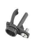 Trek Speed Concept Di2 battery holder assembly in black, designed for aero bikes, featuring sleek component with secure fit.