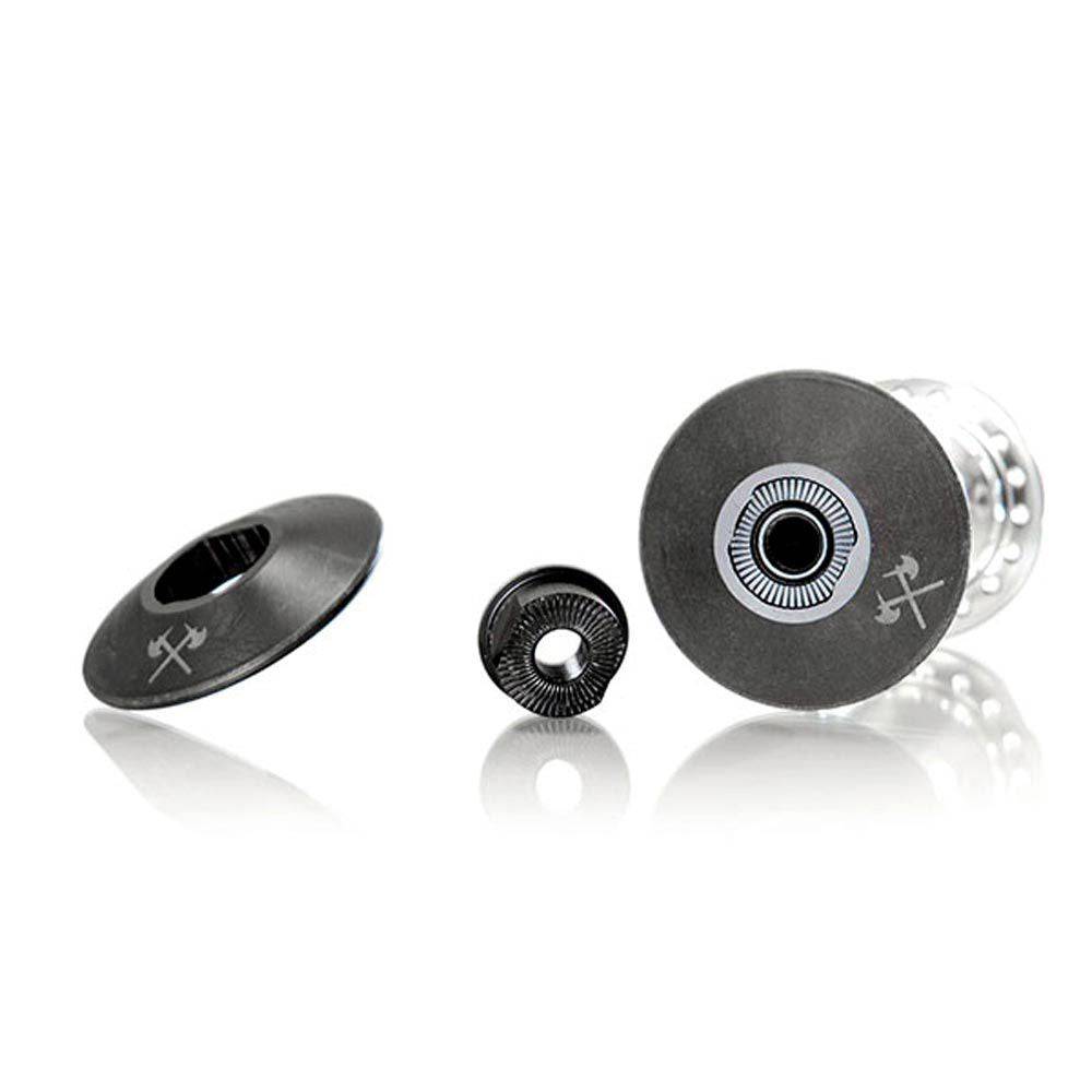 Demolition BMX non-driveside hub guard for BMX wheels, durable metal component for protecting hub parts in BMX bike builds.