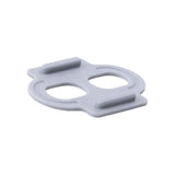 Crankbrothers Match Shoe Shims 1.5mm in grey for precise pedal fit and alignment, designed for cycling shoe components.