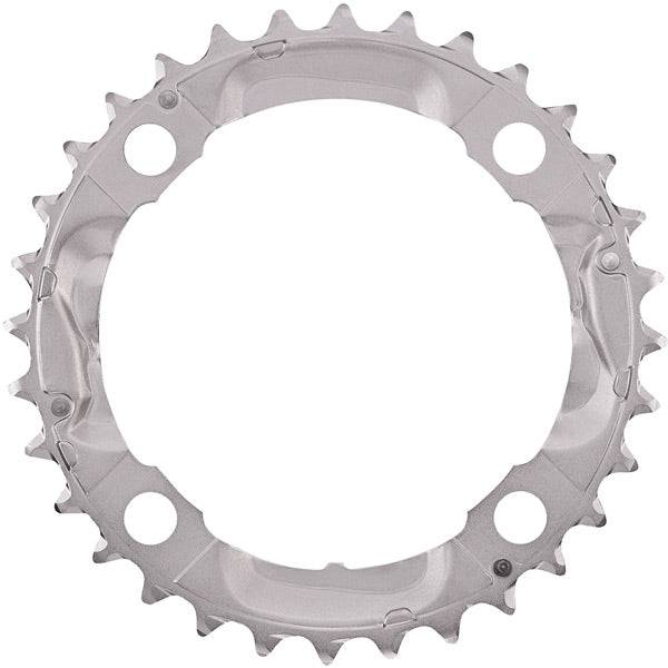 Shimano Deore FC-M532 Deore 10 speed triple middle chainring 32T silver | Swinnerton Cycles