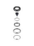 Trek Knock Block 58-degree headset assembly with display chip, black, 28.6mm, 1-1/8-inch bike component for mountain bikes