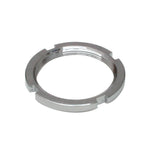 Gusset Components track lockring for sprockets, 1.29-inch, 24 TPI, left-hand thread, used in bicycle track drivetrain systems.