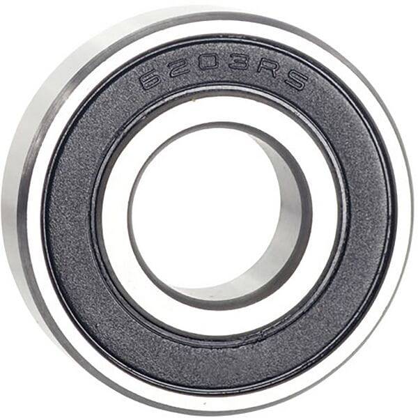 M Part 6203 2RS cartridge bearing for bicycle hubs and wheels, durable quality 17x40x12mm component.