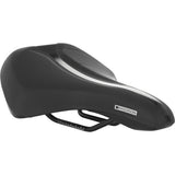 Madison Roam E Saddle for e-bikes, unisex cycling seat with ergonomic design and comfortable padding for smooth rides.