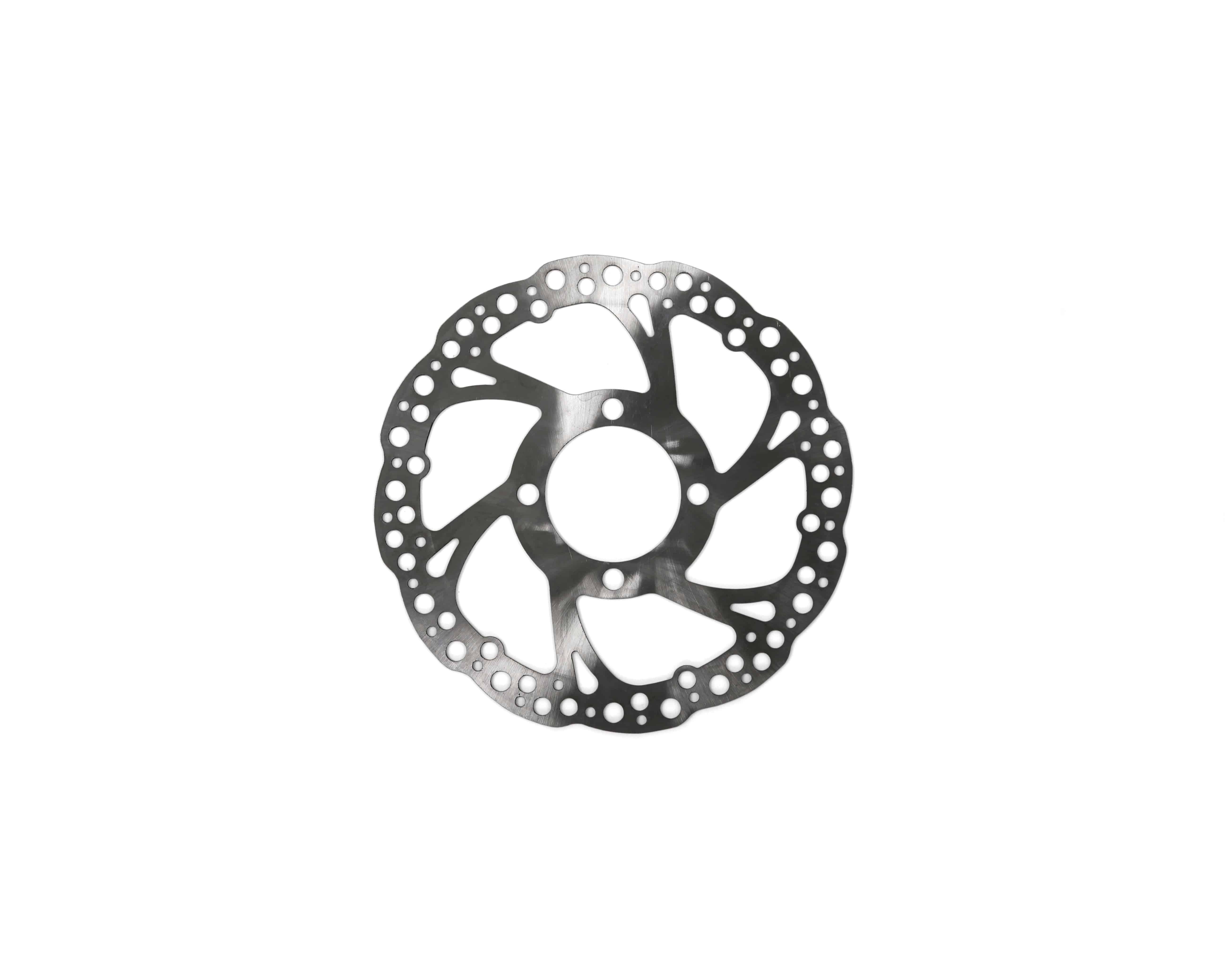 Hope Mini Rohloff disc rotor with 4-hole bracket for reliable bike braking, shown on a bicycle brake assembly.