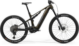 Merida eOne-Sixty 875 e-Mountain Bike with Shimano EP801 motor and 750Wh removable battery, visible off-road bike frame