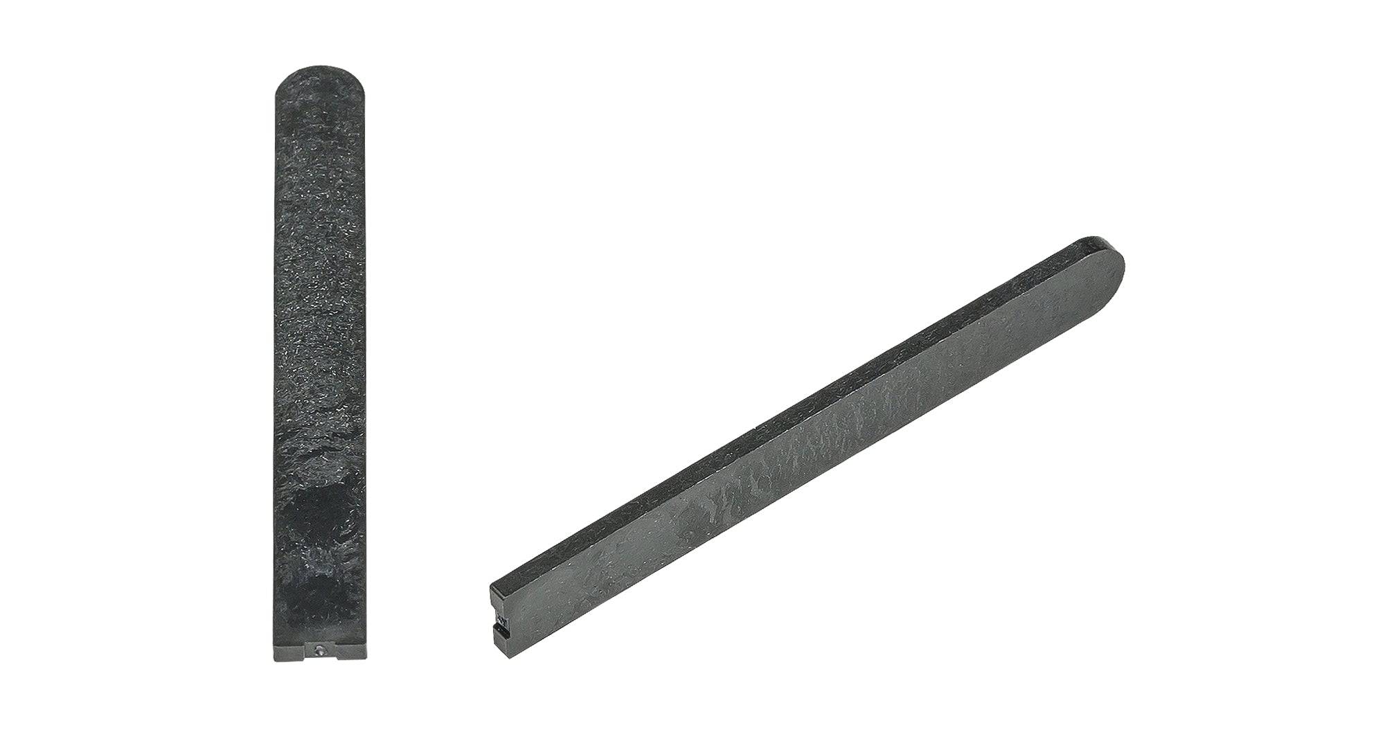 Bontrager Line Dropper Key Way Kit in black, a replacement component for dropper posts, shown on a neutral background.