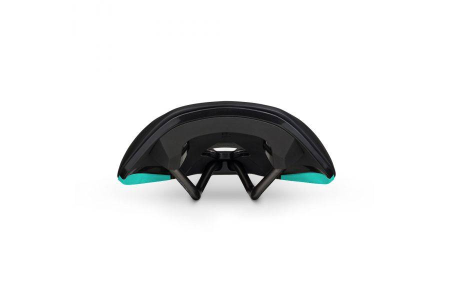 Fizik Vento Argo R3 racing saddle with ergonomic cutout, designed for stability and comfort in cycling components.