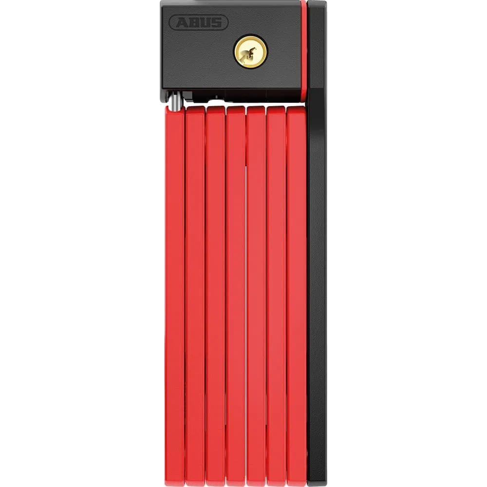 ABUS Foldable Bordo 5700K/100 RD SH uGrip BIG bike lock, compact and secure with foldable design for bicycle security.