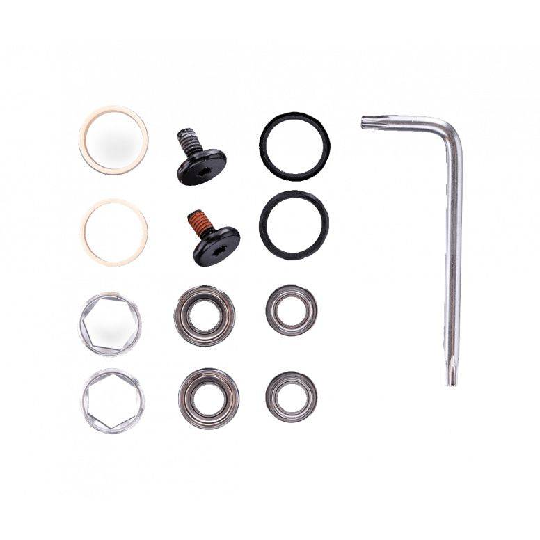 Crankbrothers Stamp 2/3 2nd Gen pedal refresh kit with bearings and seals for bicycle components.