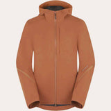 Madison Roam Women's waterproof 2-layer jacket with packable hood and reflective details, shown in a front view.