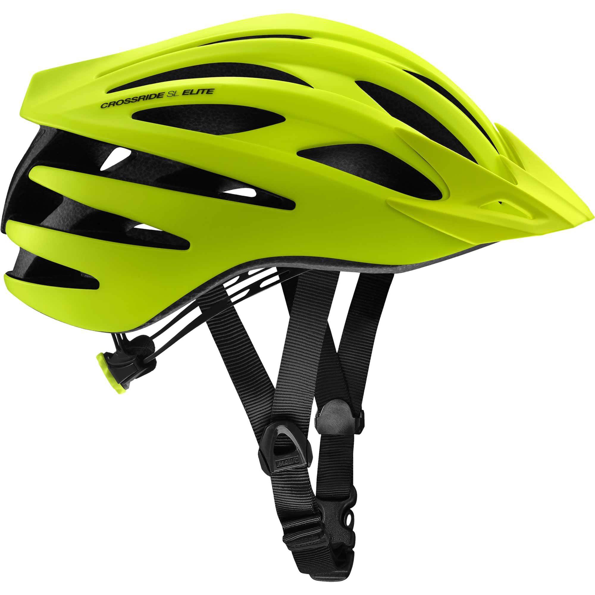 Mavic Crossride SL Elite Yellow Helmet | Swinnerton Cycles