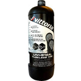 Vittoria tubeless tyre sealant bottle, 5-litre container, used for high-performance puncture protection on bicycle tires.
