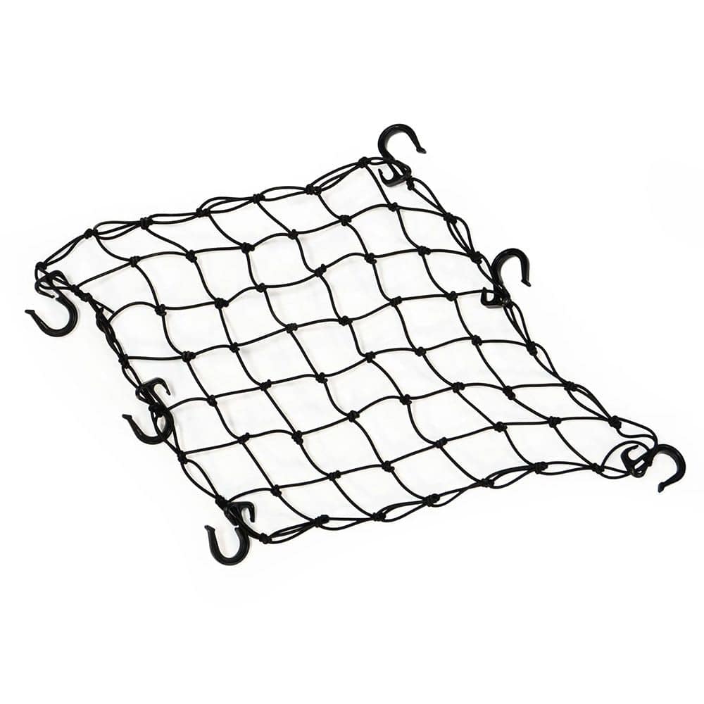 Burley Cargo Bungee Net for Coho XC and Flatbed Trailers securing gear with adjustable hooks and secure mounts.