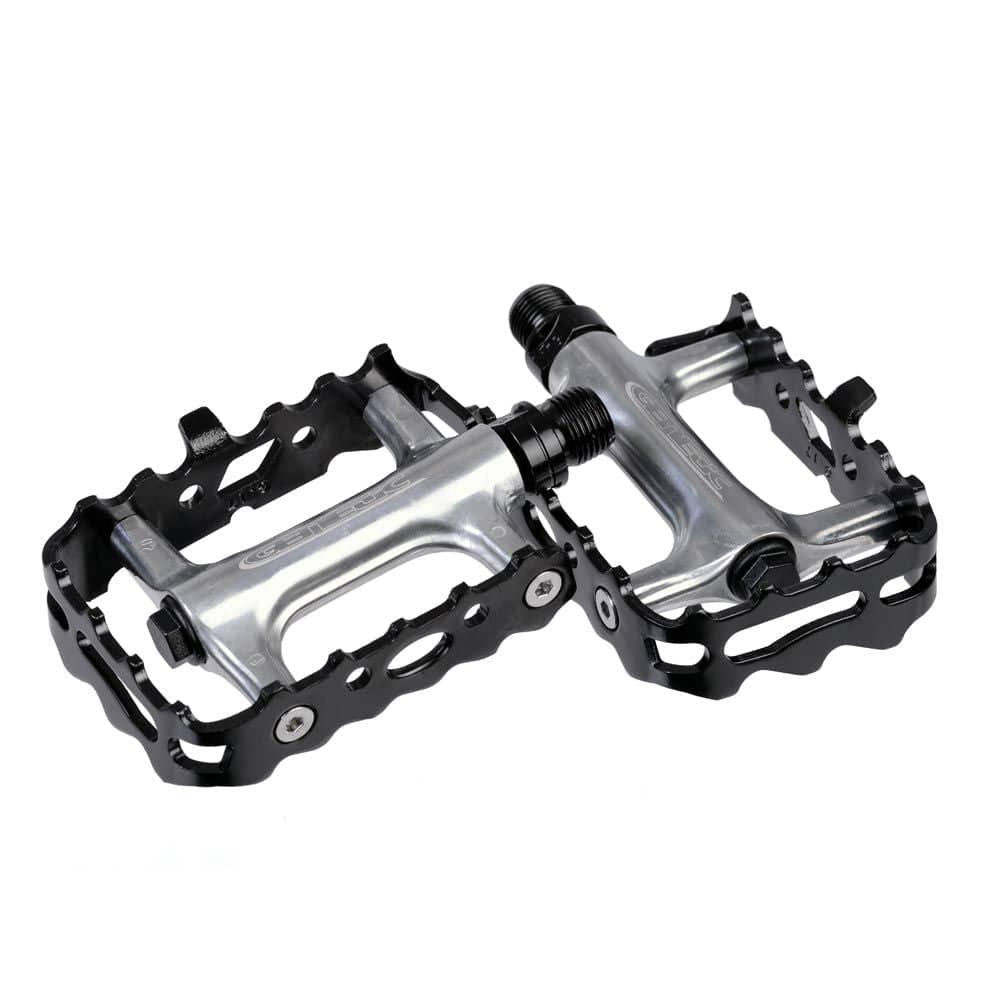 Genetic Pro MTB SB flat pedal for cross-country riding, featuring sealed bearings and durable metal construction.